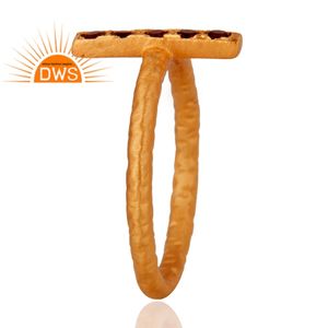 แหวนพลอยโกเมนธรรมชาติเงินแท้925ดีไซน์ล่าสุดผู้ผลิต - Product Image 2