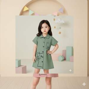 ชุดเดรสผ้าป๊อปลินคุณภาพสูง รุ่น AC Molly สไตล์มินิมอล เรียบหรู สำหรับผู้หญิง รุ่น AC-EH BCA ID7320076 ขายส่งและปลีกทั่วโลก แฟชั่น - Product Image 5