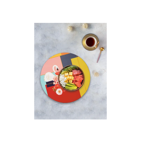 Vente en gros de mini dessous de plat carrés imprimés en MDF pour ustensiles de cuisine artisanat naturel avec emballage en carton au meilleur prix - Product Image 4