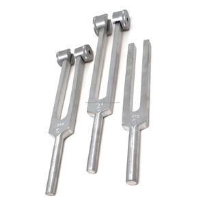 Ensemble de diapasons chirurgicaux médicaux en alliage d'aluminium C128 C256 C512 Instrument de thérapie chiropratique Fournisseur en gros OEM ODM - Product Image 5