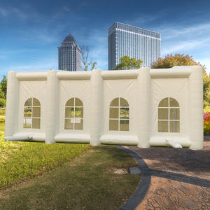 Inflable publicitario LED blanco grande personalizado para <span class=keywords><strong>casa</strong></span> de club nocturno Categoría de Producto popular - Product Image 4