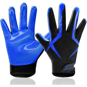 Gants de football américain, nouvelle arrivée, fournisseur en gros, durables, en latex résistant, nouveau style, imperméables, pour le sport en plein air - Product Image 4