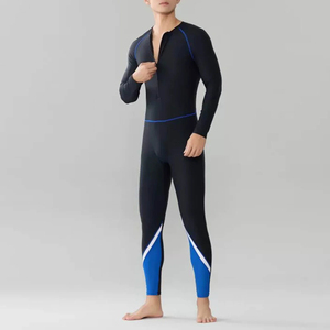 Traje de Neopreno de 3mm de Alta Calidad para Buceo, Traje de Buceo para Hombre, Cuerpo Completo, Cremallera Delantera, Traje de Natación y Surf - Product Image 4