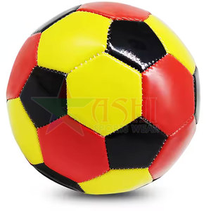 Balón de Fútbol de Cuero Duradero de Alta Calidad Personalizado al por Mayor de Fábrica con Alta Retención de Aire, Peso Personalizado y Tamaño Personalizado - Product Image 1