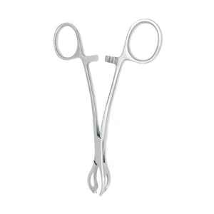 คีมหนีบเนื้อเยื่อช่องทางสำหรับใช้ในการผ่าตัดผ้าเช็ดตัวทำจากสเตนเลสสำหรับฟัน1X2ฟันจากเยอรมันผ่านการรับรอง CE - Product Image 1