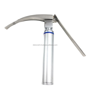 Laringoscopio de vídeo ENT profesional médico de hoja recta de mango corto de acero inoxidable eléctrico de alta calidad para Hospital - Product Image 1