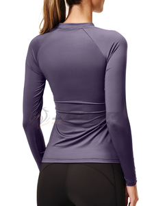 Chemise d'équitation équestre pour femmes athlétiques, respirant, évacuant l'humidité, tissu extensible léger, coupe élégante et durable - Product Image 2