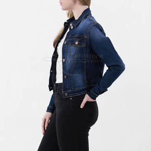 Chaqueta vaquera para mujer hecha a medida hecha en Pakistán, superventas con relleno de algodón para uso en exteriores con diseño único - Product Image 4