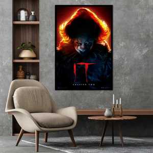 Póster de lienzo de estilo moderno para la decoración de pared de Stephen King's It Chapter 2 - Product Image 2