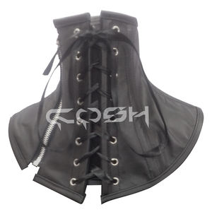 Corsé de cuero negro estilo gótico - Product Image 6