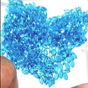 250 más piezas de Topacio Azul suizo natural 8x4mm faceta Marquesa 109 CTS lote de piedras preciosas sueltas de corte de topacio de alta calidad para joyería - Product Image 3