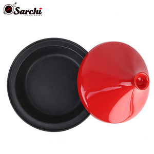 Nồi Gang Đúc Cảm Ứng Castamel, Nồi Nấu Tráng Men Cỡ Nhỏ Kiểu Moroccan - Product Image 6