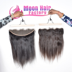 Cheveux humains indiens de qualité supérieure, frontal lisse, vente en gros à bas prix, fournisseur de rallonges Remy disponibles à la vente - Product Image 5