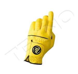 Offre Spéciale d'usine Concevez votre propre logo Gant de golf respirant en cuir couleur souple Gants de golf personnalisés pour le sport - Product Image 6