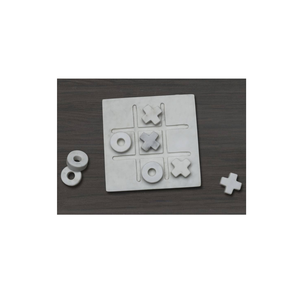 Мраморный tic tac toe игра черно-белый мраморный цвет noughs и крестики журнальный столик X и O Игра Лучшая цена