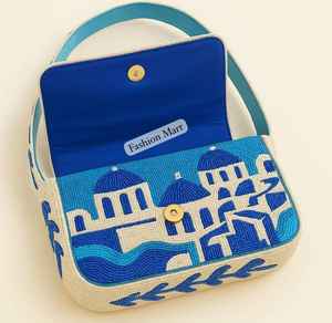 Bolso de Magnolia con cuentas, monedero con cuentas florales, bolso de flores blancas, bolso de hombro de primavera, monederos con cuentas de verano, hecho a mano floral - Product Image 3