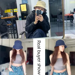 XL62cm Waterproof Large Size Bucket Hat for Men Women Summer UV Protection <b>Sunscreen</b> Hat Big Head Circumference Mountaineering - Product Image 2