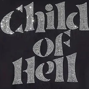 Sudadera con capucha premium de pedrería, jersey grueso de forro polar con detalles de cristal brillante, ideal para ropa urbana de invierno al por mayor - Product Image 6