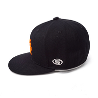 Casquette de baseball brodée 5 panneaux de haute qualité, logo couleur personnalisé, fermeture intégrale, boucle argentée/cuivrée, 100% coton, unisexe, pour l'extérieur