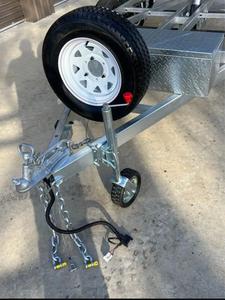 Remorque agricole Tracteur à benne basculante hydraulique Remorque agricole Machinerie & équipement - Product Image 3