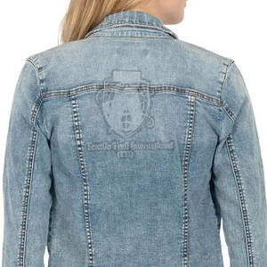 Chaqueta Vaquera de Invierno de Manga Larga a Precio Accesible, Chaqueta Informal con Botones para Mujer - Product Image 6