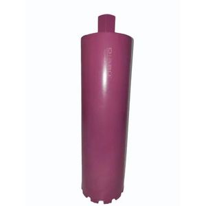 Forets diamantés de 125 mm avec système de refroidissement par eau pour la découpe du béton, tige filetée 1/2 BSP - Product Image 1