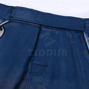 Short MMA pour hommes, séchage rapide, respirant, motif solide, style décontracté, taille élastique, taille moyenne, personnalisable, meilleure vente - Product Image 4