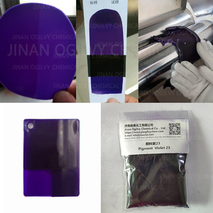 Colorant en plastique violet 23 poudre violette Rl pigment organique synthétique poly colorant textile original - Product Image 6