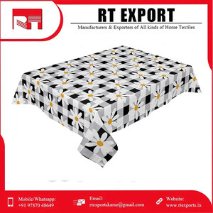 Nouvelle Arrivée Meilleure Vente Décoration de la Maison Nappe Ronde Brodée avec Logo Privé Personnalisé - Product Image 3