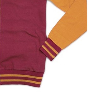 Custom Logos On <b>Oversized</b> V Neck Knitted <b>Cardigan</b> Embroidered Patchwork Design Sororities College Fraternity - Product Image 2