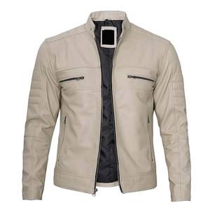 แจ็กเก็ตหนังวัวแบบพรีเมียมแจ็คเก็ตหนังแกะระบายอากาศได้ดีดีไซน์ไม่เหมือนใคร - Product Image 3