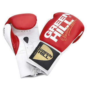Guantes de Boxeo PROFFI, Guantes de Entrenamiento de Cuero Estampado para Sanda, Tallas 8oz, 10oz, 12oz, 14oz, Aptos para Entrenamiento Deportivo - Product Image 1