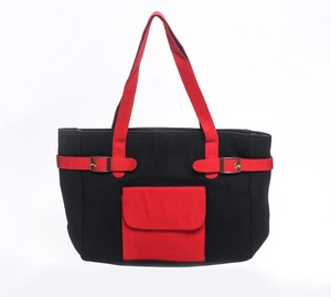 Bolsas de mano reutilizables de yute con estampado de patrón personalizado, gran capacidad, respetuosas con el medio ambiente, gran oferta - Product Image 2