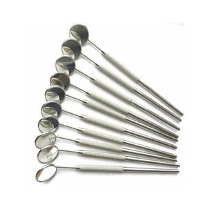 12 pièces ensemble dentaire bouche miroir poignée Instruments dentaires instruments d'examen dentaire en acier inoxydable de qualité allemande - Product Image 4