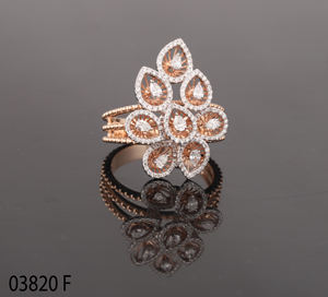 Bague de fiançailles unique en diamant rond et fantaisie de 1,75 TCW cultivé en laboratoire pour femmes, or massif 14k/18k, certifié IGI, cadeau tendance - Product Image 2