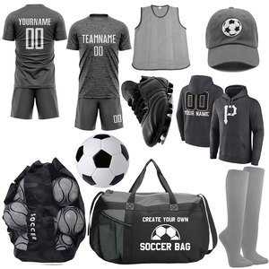 Kit de football respirant grande taille avec sacs, kit de football en gros avec sacs, kit de football durable avec sacs - Product Image 1