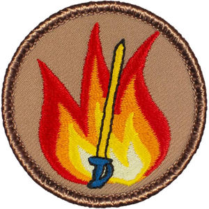 Écusson Knight Rider Patrol Écusson brodé rond de 2 pouces de diamètre - Product Image 3