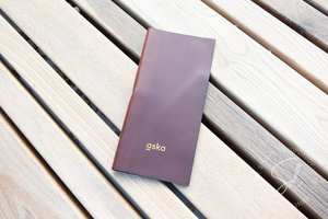 Handcrafted Leather Bill <b>Holder</b> for Upscale Restaurants Custom Design Magnetic Closure and Branding LBH-0106 - Product Image 6