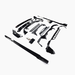Kit Carrozzeria Completo Stile M Sport in ABS Nero Lucido con Labbro Anteriore, Minigonne Laterali e Diffusore Posteriore per <span class=keywords><strong>BMW</strong></span> <span class=keywords><strong>X3</strong></span> <span class=keywords><strong>G01</strong></span> 2018-2020 - Product Image 4
