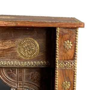 COSNOLE Handmade <b>Rustic</b> Style Brass FTD <b>Table</b> Living Room Furniture - Product Image 6