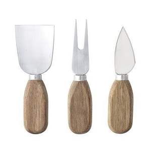Affordable Decorative Unique Wired Handle Cheese Sets Stainless Steel Copper Flatware Silver Matt Gold Cheese Spreader <b>Knife</b> Set - Product Image 5