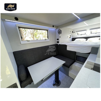 Caravane hybride de luxe pour camping, mini-camping-car 4x4, remorque tout-terrain pour voyages en plein air en Australie