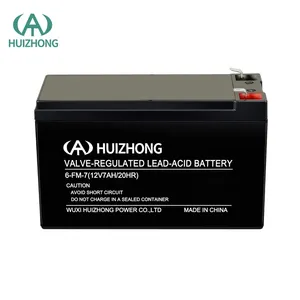 Factory Price 12v 7ah Sealed GEL Lead Acid Rechargeable Battery For Solar System