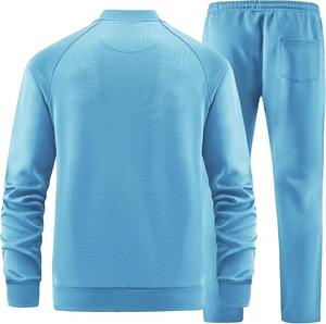 Chándales ligeros ajustados para hombre transpirables Premium de forro polar sólido personalizados al mejor precio del fabricante - Product Image 2