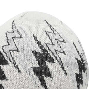 Gorro de diseñador de alta calidad con logotipo personalizado Sublimación completa Impreso Ropa de calle Gorro de invierno de punto jacquard - Product Image 3