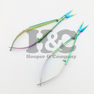 กรรไกรตัดเล็บน้ำหนักเบามาใหม่คมพิเศษสแตนเลสพลาสติกมือซ้ายแบบโค้ง30ชิ้นผลิตจากโรงงาน - Product Image 1