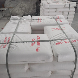 วัสดุแคลเซียมไฮดรอกไซด์สําหรับอุตสาหกรรมเหมืองแร่โลหะอัดลมผงมะนาวไฮเดรต มะนาวสแล็กความบริสุทธิ์ 96% - Product Image 1