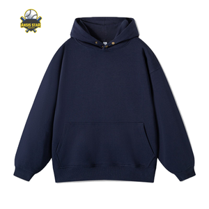 Sudaderas con capucha personalizadas de primera calidad para hombre, sudaderas transpirables de invierno de algodón liso en blanco de talla grande, disponibles a granel - Product Image 6