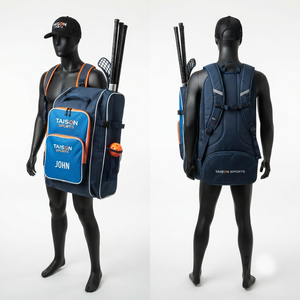 กระเป๋าใส่ไม้ฟลอร์บอล TAISON SPORTS รุ่นพรีเมียม 600D PU 420 GSM ความจุ 30-40 ลิตร สำหรับพิมพ์โลโก้แบบหลายแผงด้วยเทคนิคสกรีน - Product Image 4