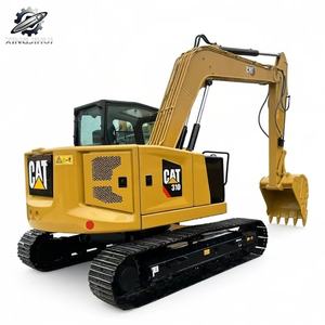 Excavatrice d'occasion CAT310E 10 tonnes, godet 0,45 m³, marque japonaise d'origine, excavatrice de construction sur chenilles moyennes, faible nombre d'heures, certifiée CE - Product Image 1